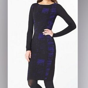 Elie Tahari For Design Nation Chenille Mix Sweater Dress New XL